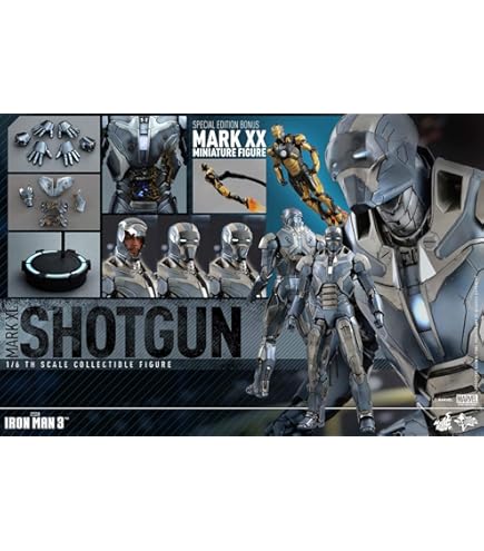 Amazon.com: Iron Man 2 Hot Toys Movie Masterpiece 1/6 Scale
