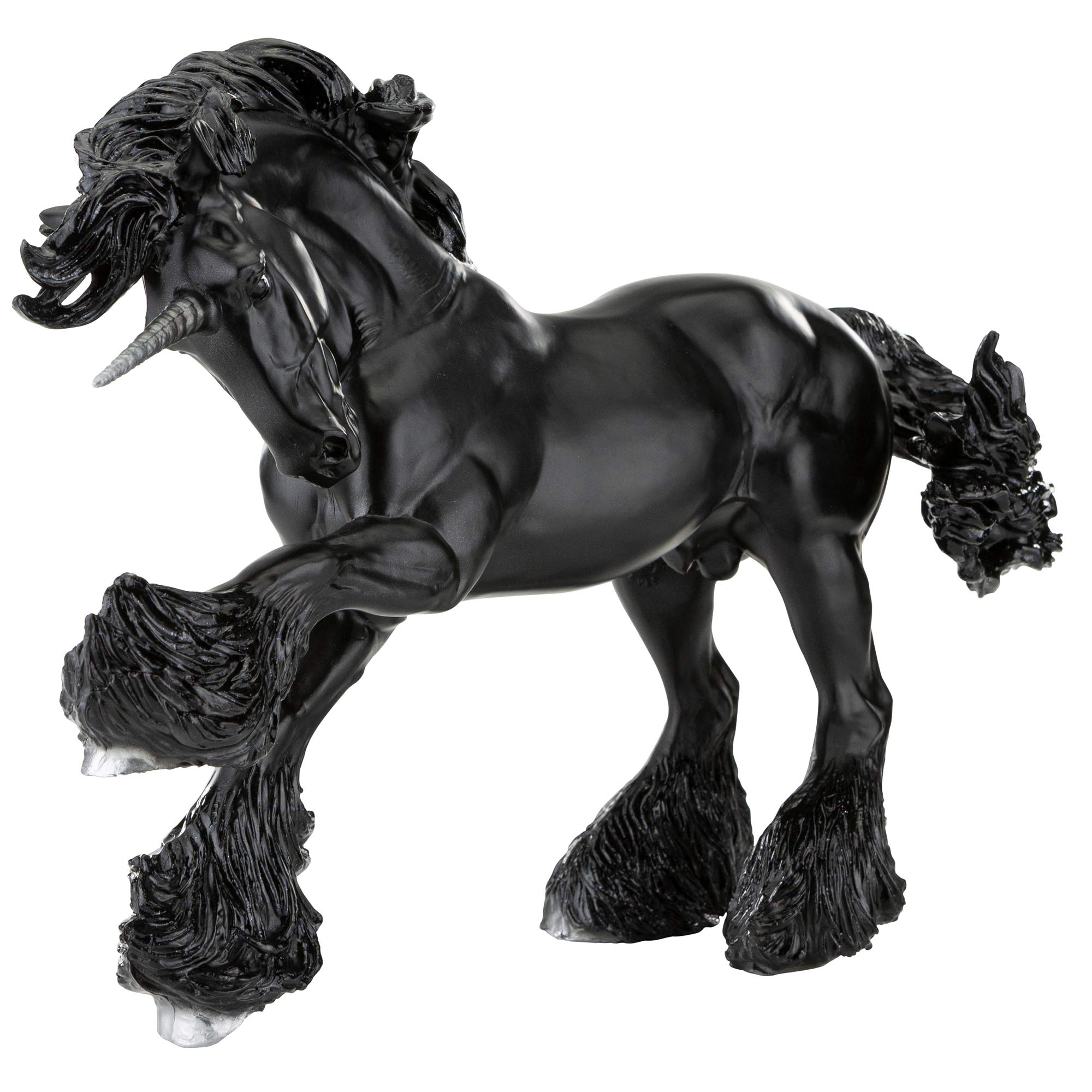 Breyer Horses Traditional Series Obsidian | Horse Toy Model | 1:9 Scale | Model #1841, Various