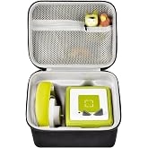 ALLPRIMO Carrying Case for Toniebox Starter Set 1，2 and Tonies Figurines with EVA Protective Material to Hold Headphones, Charging Station &amp; Accessories for travel, Organization (Box Only) -Black