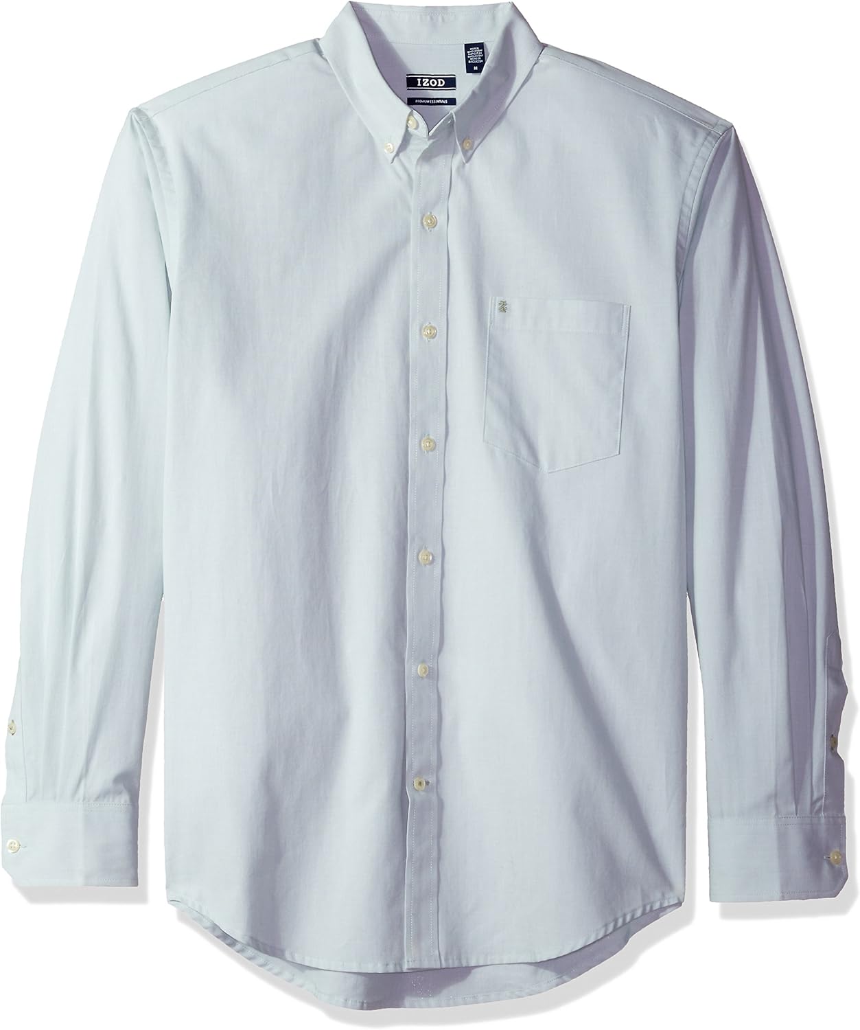 IZOD Men's Essential Solid Long Sleeve Shirt at Amazon Men’s Clothing store