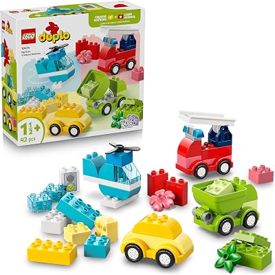 LEGO DUPLO Creative Vehicles 10474 Educational Sorting Toy for Toddlers