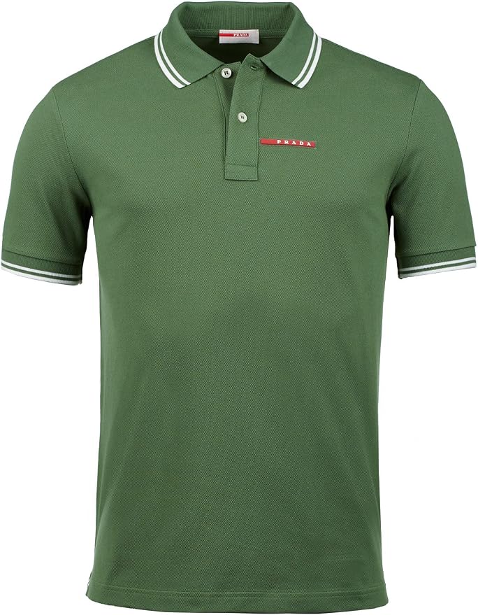 green prada polo shirt