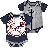 Outerstuff MLB Newborn & Infants 0-24 Months 2 Piece Team Graphic Creeper Bodysuit Romper Set