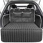 Oasser Cargo Liner for Dogs Trunk Cover, Waterproof Cargo Cover Pet Trunk Mat with Side Flaps & Bumper Protector 2 Large Pockets Nonslip Durable Soft for SUVs Sedans Vans (40.5'' x 72.8'')