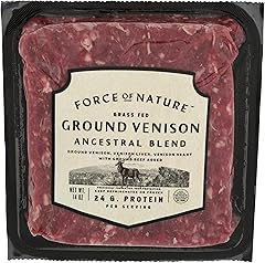 Force of Nature Meats Ground Venison, Liver, Heart, 14 OZ