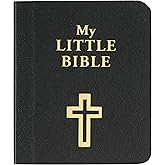 My Little Bible 2&rdquo; Standard Edition Selections of Key Verses From Every Book, Tiny Palm-size OT NT Scripture for Ministry Outreach, Classic 1769 KJV Text, 2" x 2.5&rdquo;, Black