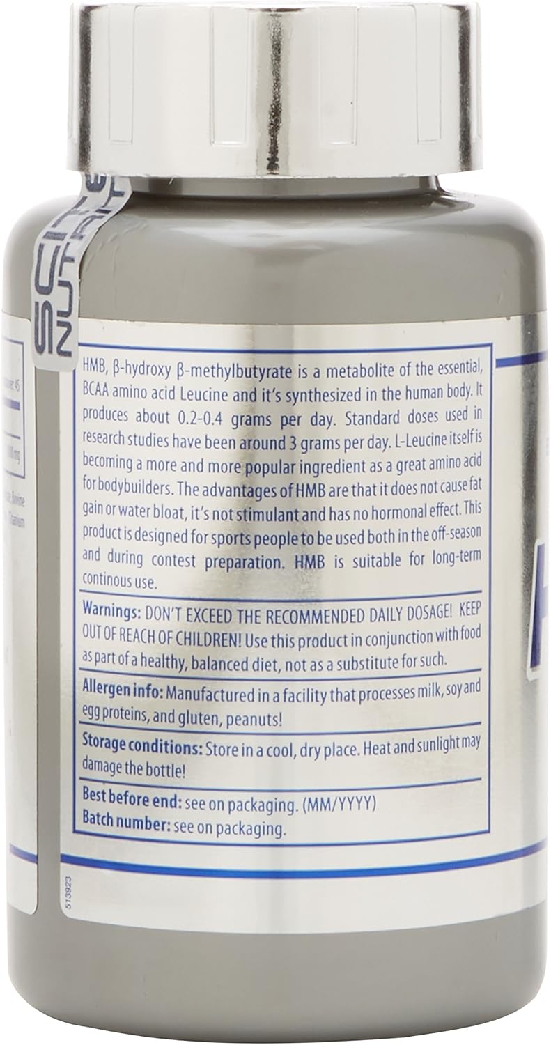 Scitec Nutrition HMB B-Hydroxy, B-Methylbutyrate Capsules - 90 Caps, 90 count (Pack of 1) - Image 4