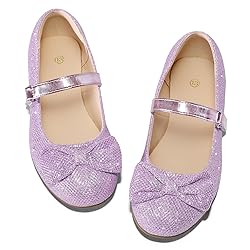 K KomForme Girl's Ballet Flats Non-Slip Soft Mary