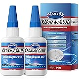 Super Glue for Ceramics Repair, 30g x 2 Ceramic