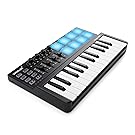 Worlde Panda MINIⅡ Portable 25 Keys USB Keyboard MIDI Controller with Colorful Drum Pad
