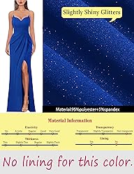VFSHOW Womens 2024 Sexy Formal Prom Ruched High