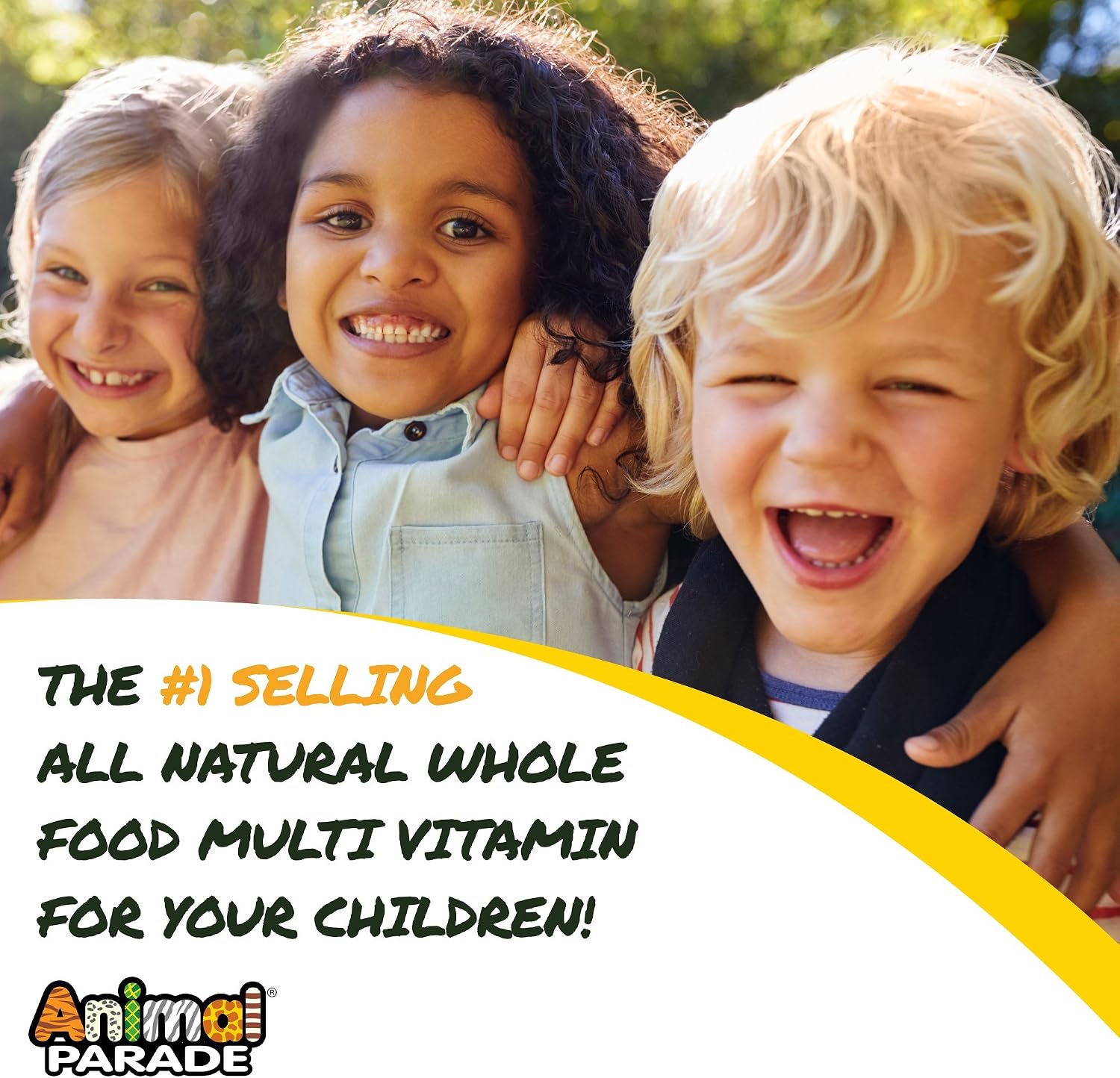 NaturesPlus Animal Parade Gold Liquid Multivitamin, Plant Based Kids' Vitamin and Mineral Complex - Image 4