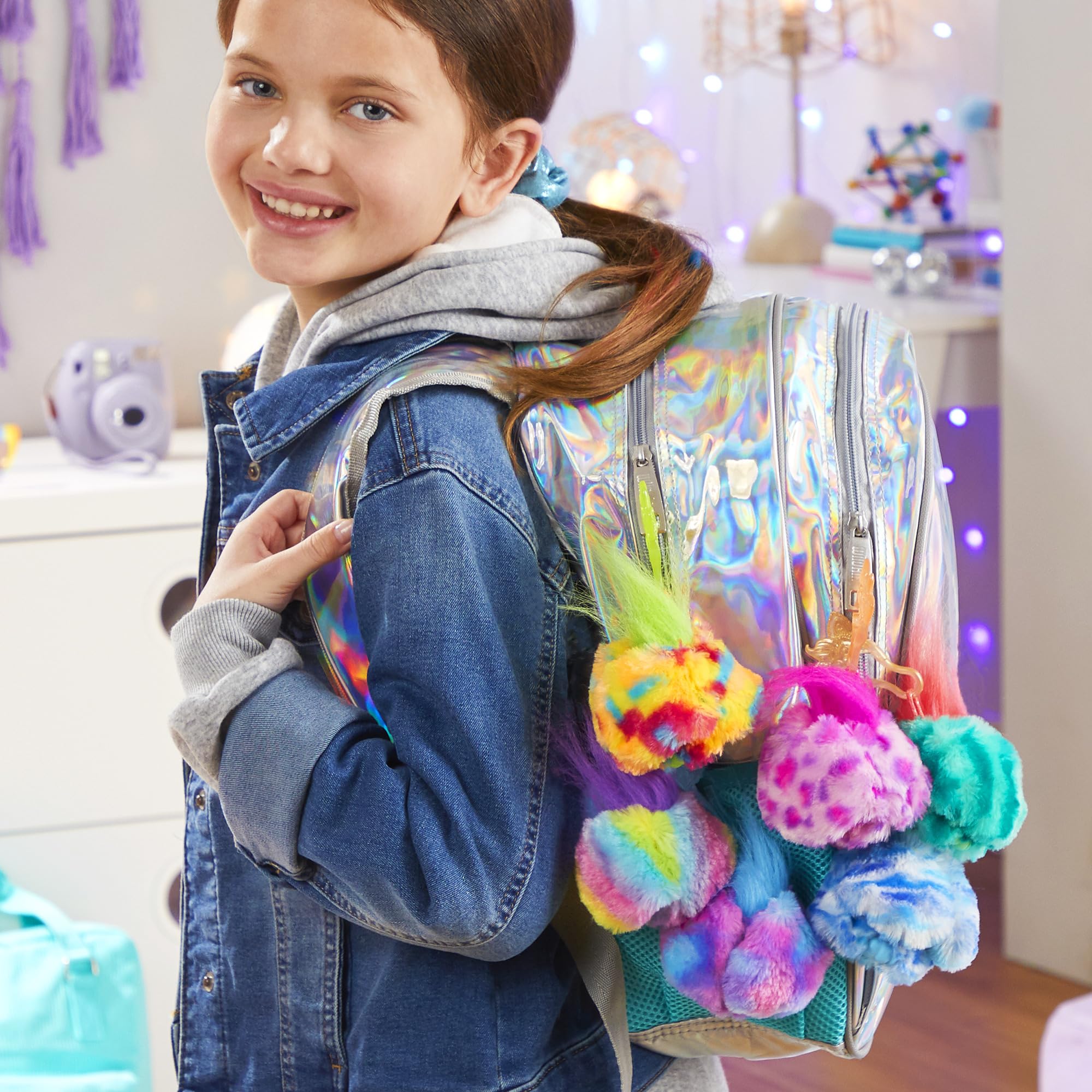 Furby Furblets 2-Pack, Mini Friends Luv-Lee & Mello-Nee, 45+ Sounds Each, Music & Furbish Phrases, Electronic Plush Toys, Red/Green & Purple/Blue, Back to School Gifts, Ages 6+ (Amazon Exclusive)