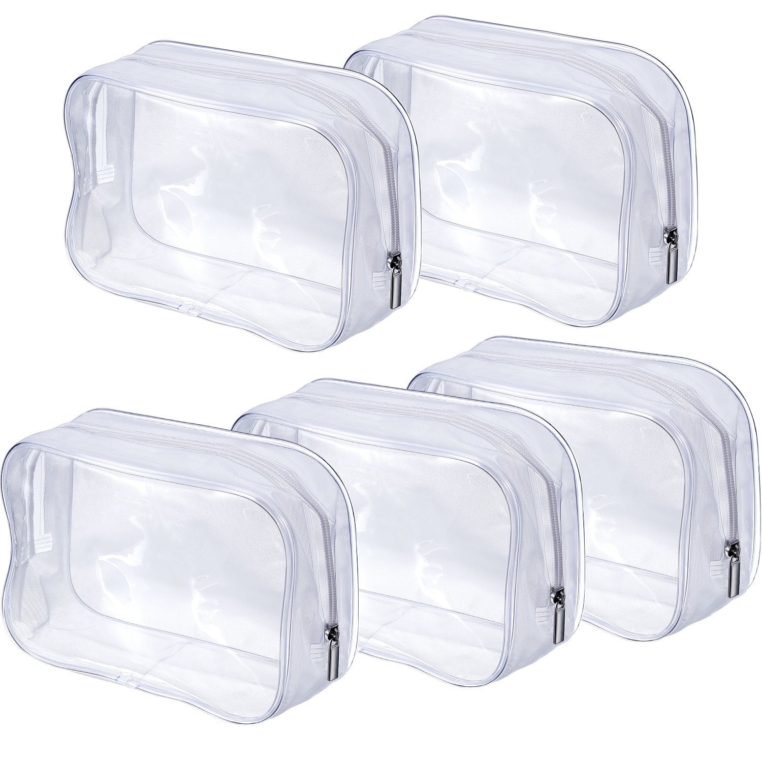 large clear toiletry bag