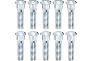 HITCHVOYAGER 10PCS M12x1.5 Wheel Studs,49mm(1.93'') Bolt Heavy Duty Lug Stud Compatible with Lexus GS300 ES350 IS300 RX300,Toyota Avalon Highlander Venza, Scion raplace 90942-02049 610266 Wheel Stud.