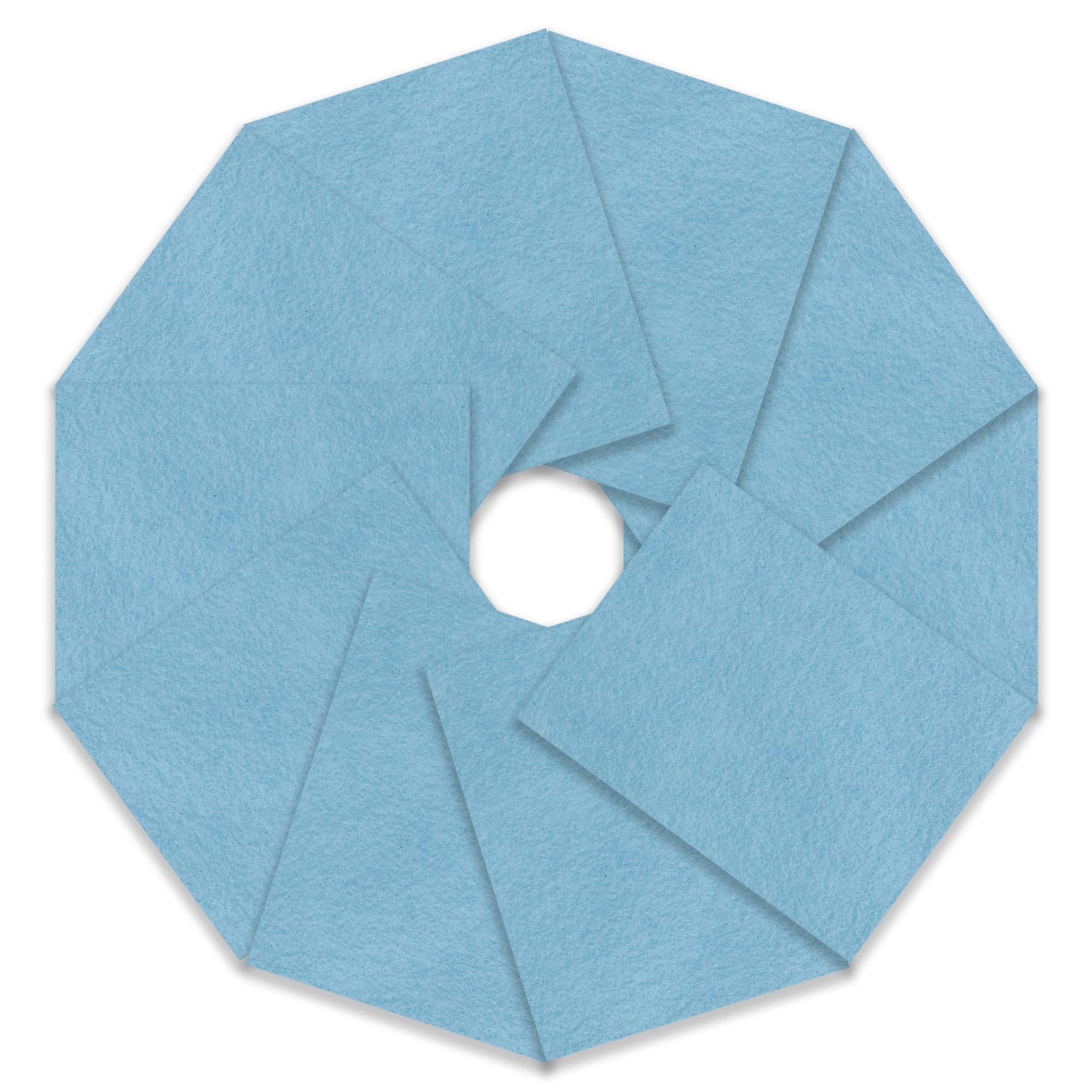 Craft Felt, 10 Pack, Baby Blue — image 1