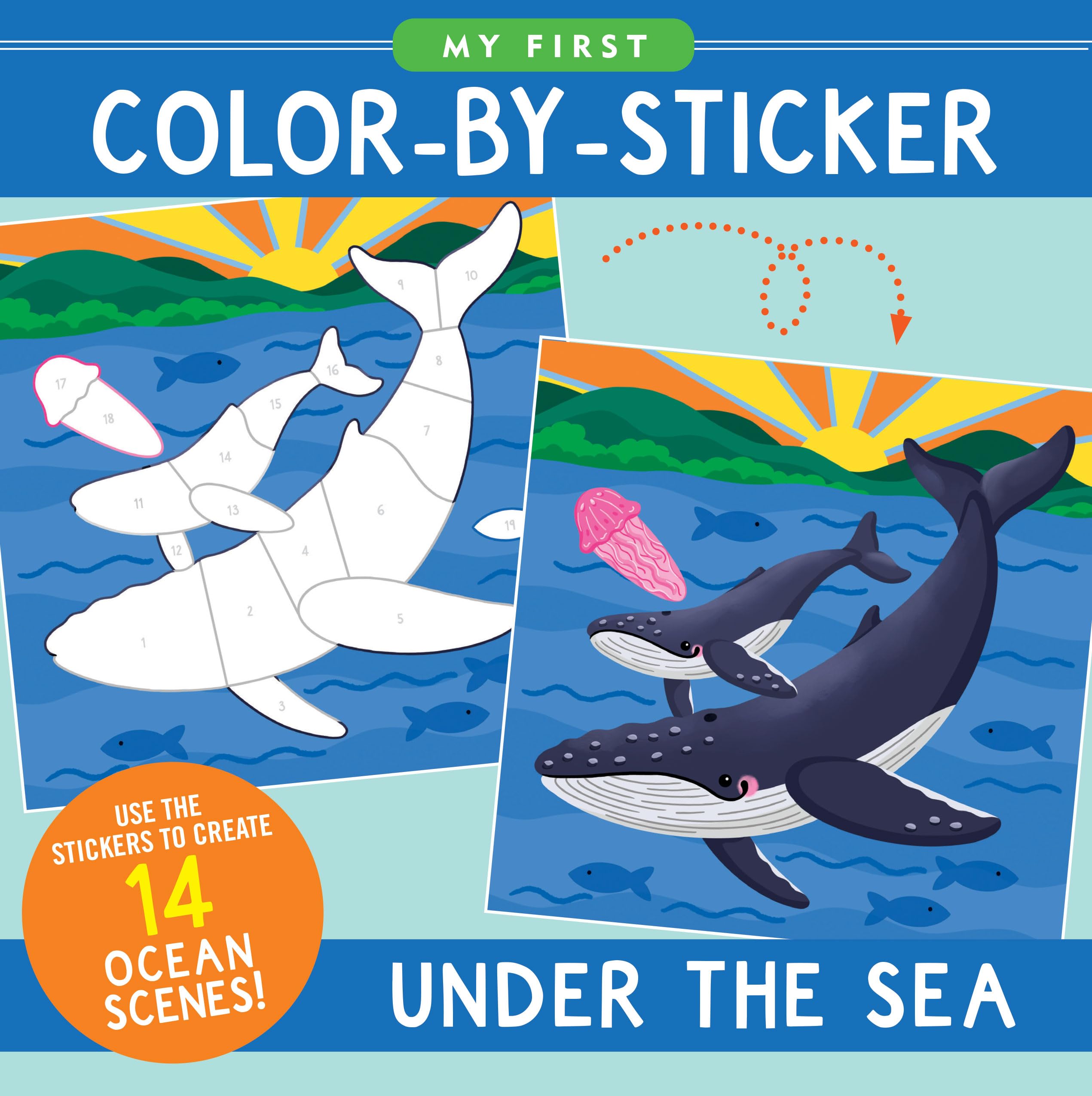 Mua My First ColorBySticker Book Under the Sea My First ColorBySticker Book Under the