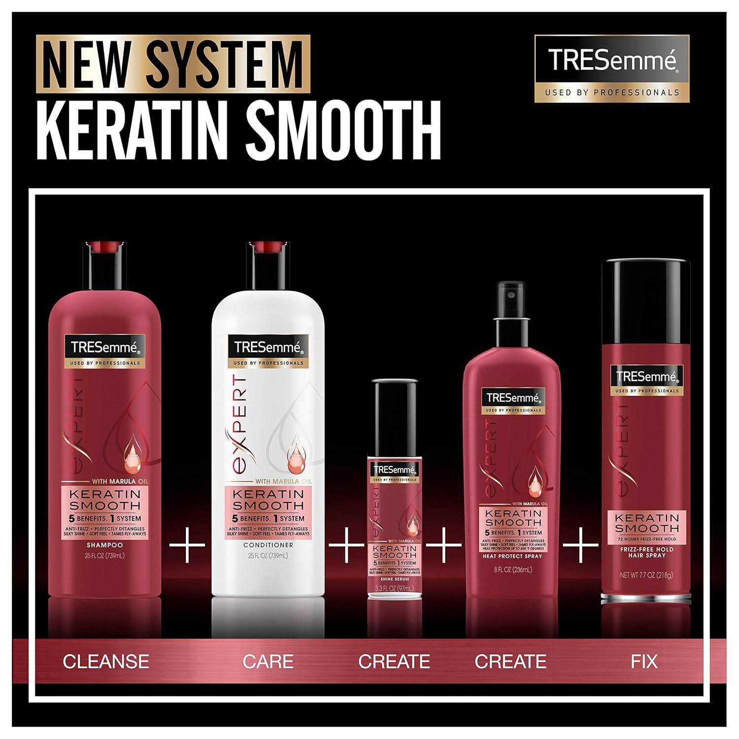tresemme heat protectant keratin