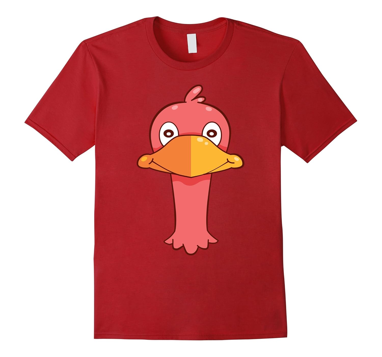 GIANT TURKEY FACE T-Shirt Funny THANKSGIVING Holiday Costume-ANZ