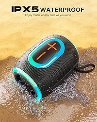 Foseener Portable Bluetooth Speaker with Stereo