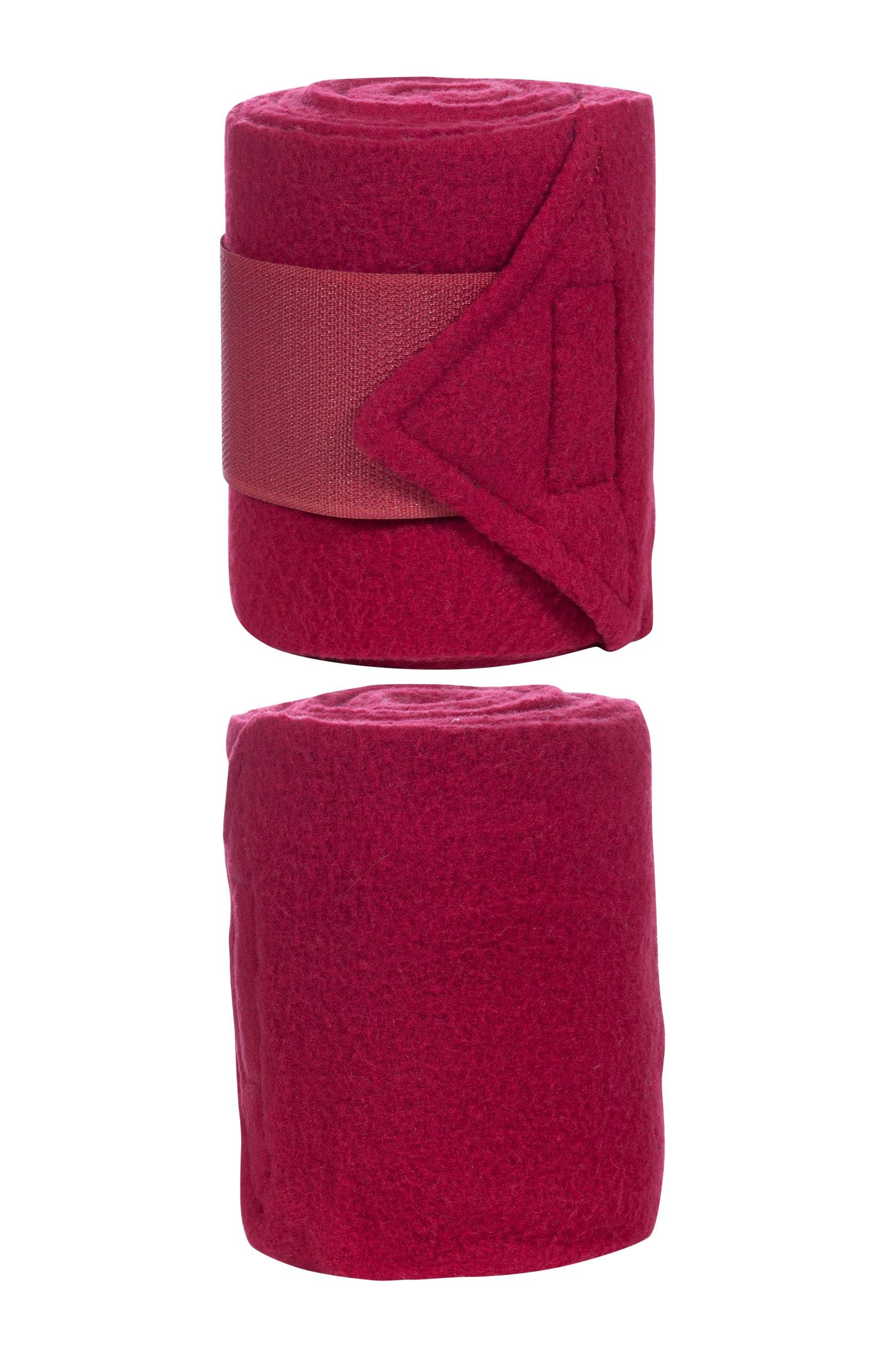 HKM Classic 1 Bandages Set for MS Setty Small Pony Length 1 m Wine Red