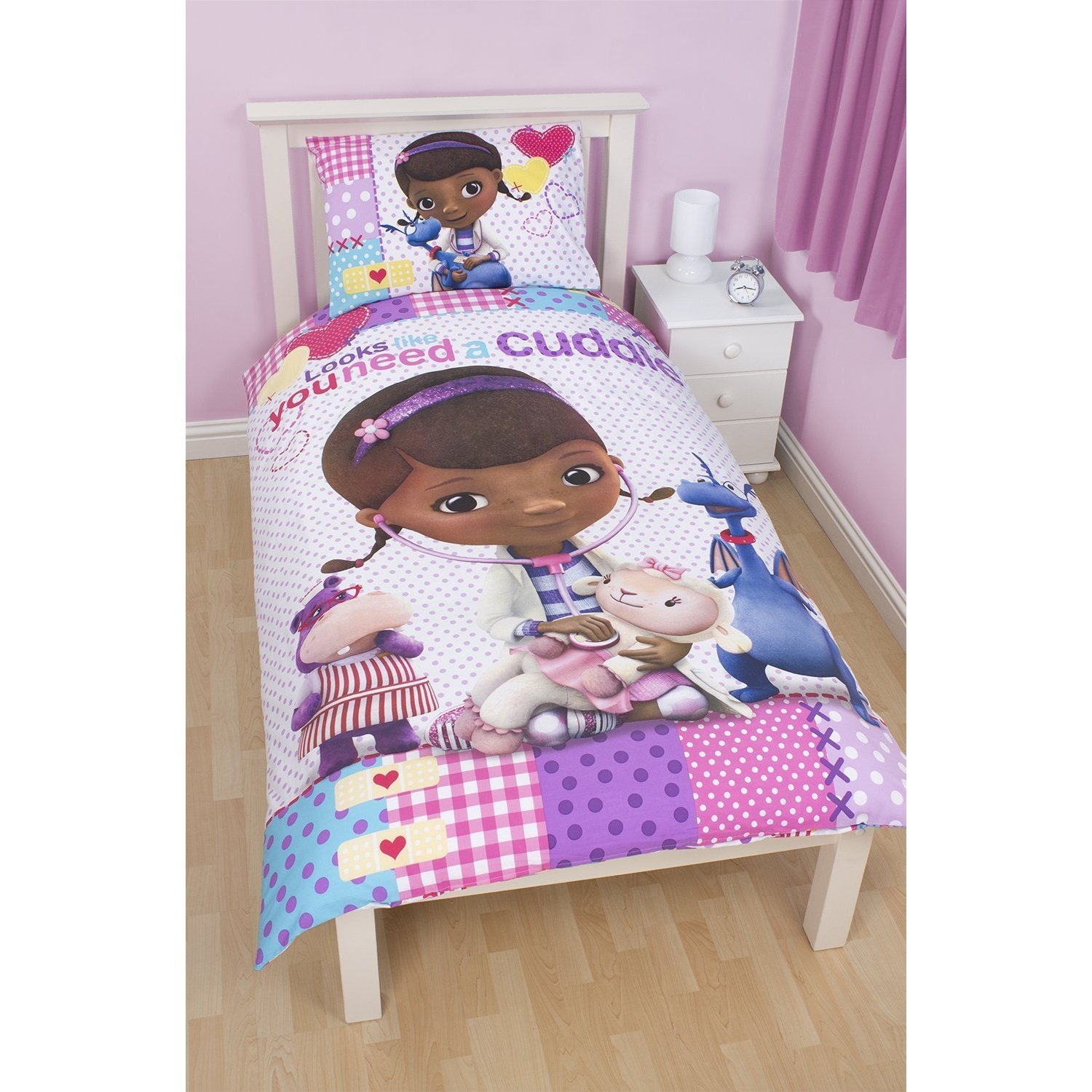 doc mcstuffins bed set