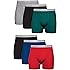 Hanes mens Underwear Boxer Briefs Pack, Cool & Breathable Cotton Moisture-wicking Underwear for Men, No Ride Up