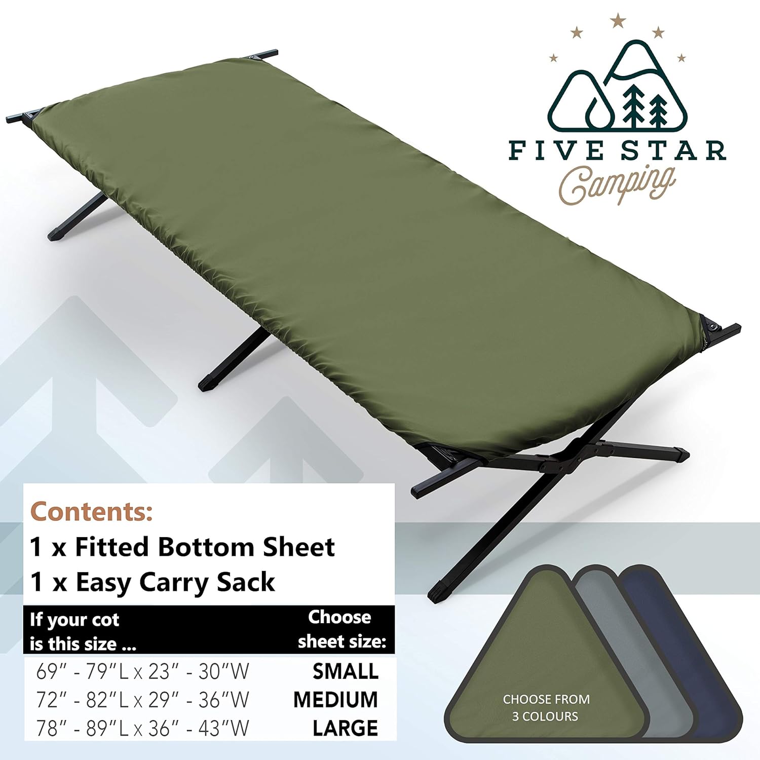 travel cot sheet size