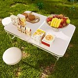 Lucn 3ft Folding Camping Table 2-Height Portable Picnic Table 90x60cm view 9