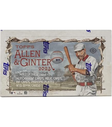 Amazon.com: 2025 Topps Allen And Ginter Baseball Sealed Hobby Box