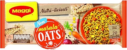 MAGGI Nutri-Licious Masala Oats Noodles, 290g Pouch