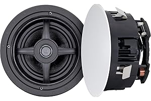 Sonance MAG6R - 6-1/2" 2-Way in-Ceiling Speakers (Pair) - Black