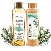 ANYELUZ Rosemary Shampoo and Conditioner Set - With Hyaluronic Acid and Natural Extracts, Strengthens and Hydrates Hair for Shine and Vitality - ¡Tu Cabello Fuerte!