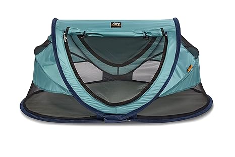 Deryan travel cot peuter luxe blue Deryan travel cot peuter luxe blue