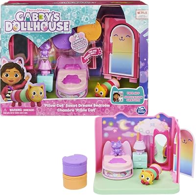 DreamWorks Gabby’s Dollhouse Sweet Dreams Bedroom Set