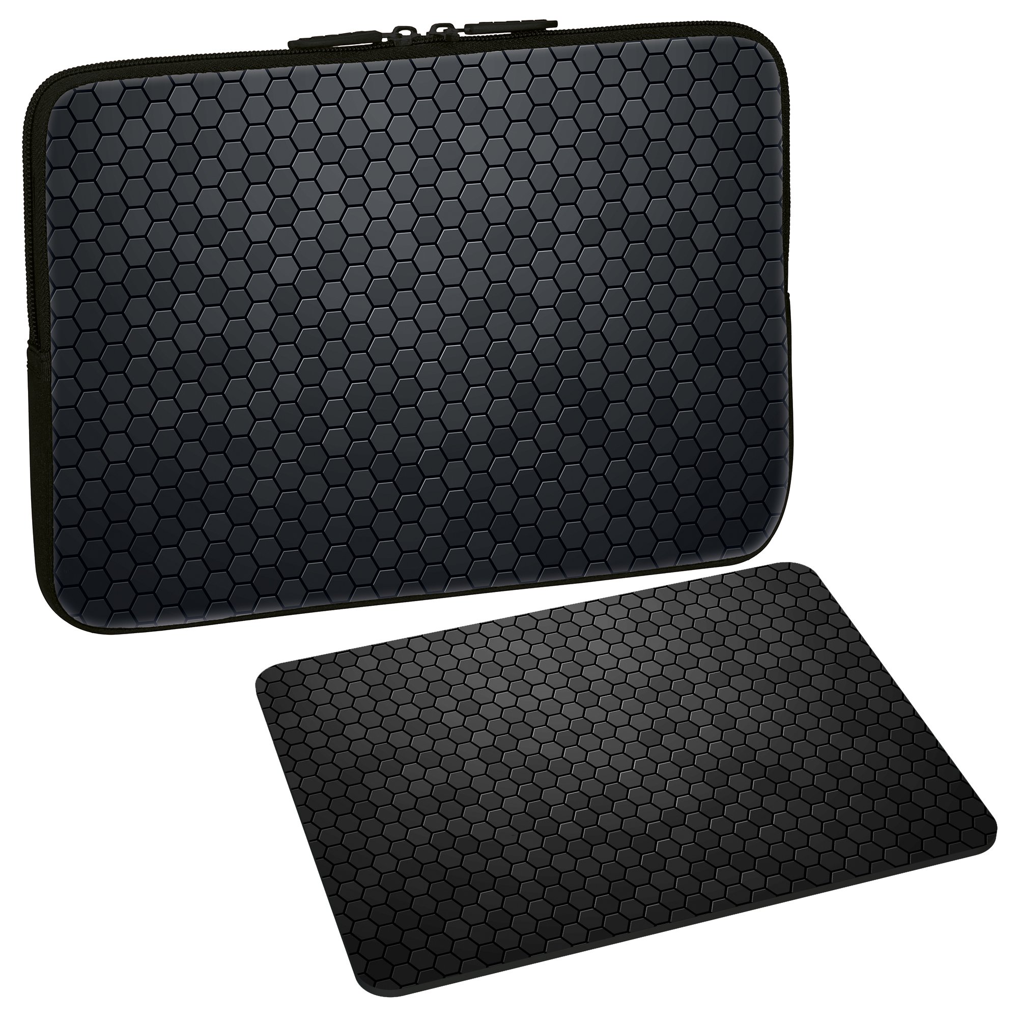 PEDEA First One Design Protective Case for Laptops up to 17.3 Inches (43.9 cm) with Mouse Mat Design