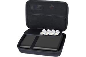 Lebakort Storage Case Compatible with DBPOWER 11.5" / Megatek 12.5“ / HDJUNTUNKOR 12" / SQQBZZ 11.5" / ieGeek 11.5" / WONNIE 12" Portable DVD Player