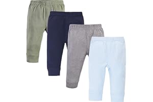 Touched by Nature Baby Girls' Organic Cotton Pants