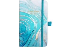 BOOQOOL 2025-2028 Pocket Planner/Calendar - Jul 2025 - Jun 2028, 3 Year Monthly Planner 2025-2028, 6.3" × 3.8" Calendar Planner, 61 Note Page, 2 Bookmarks, Pen Loop, Inner Pocket, Perfect Organizer for Purse