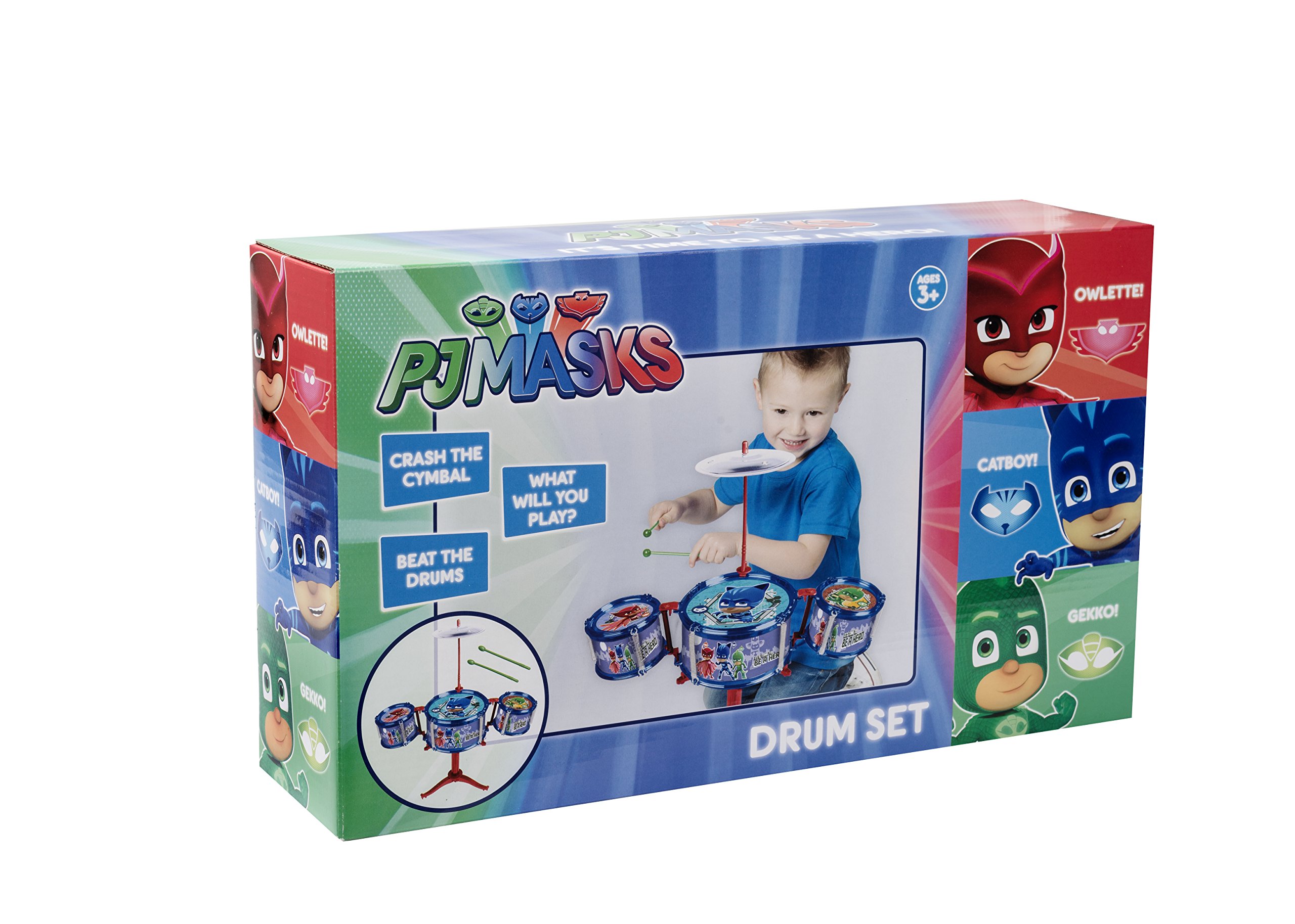 HTI PJ Masks 1384115 Drum Set