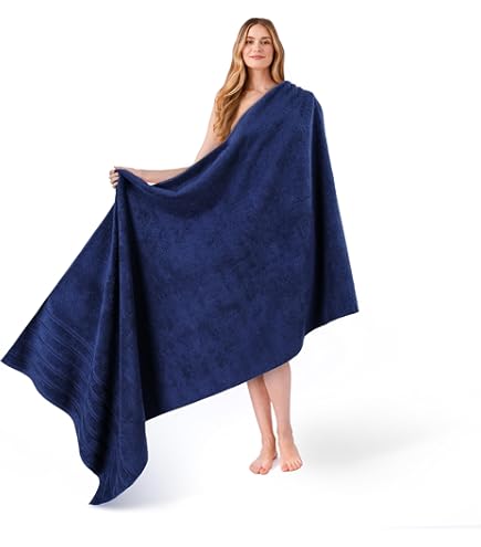 Cotton Paradise Oversized Bath Sheet, 100% Cotton 40x80 Clearance