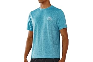 NORTHYARD Men's UPF 50+ Sun Protection Shirts Swim SPF UV Quick Dry Short Sleeve T-Shirts for Athletic Fishing Rash Guard