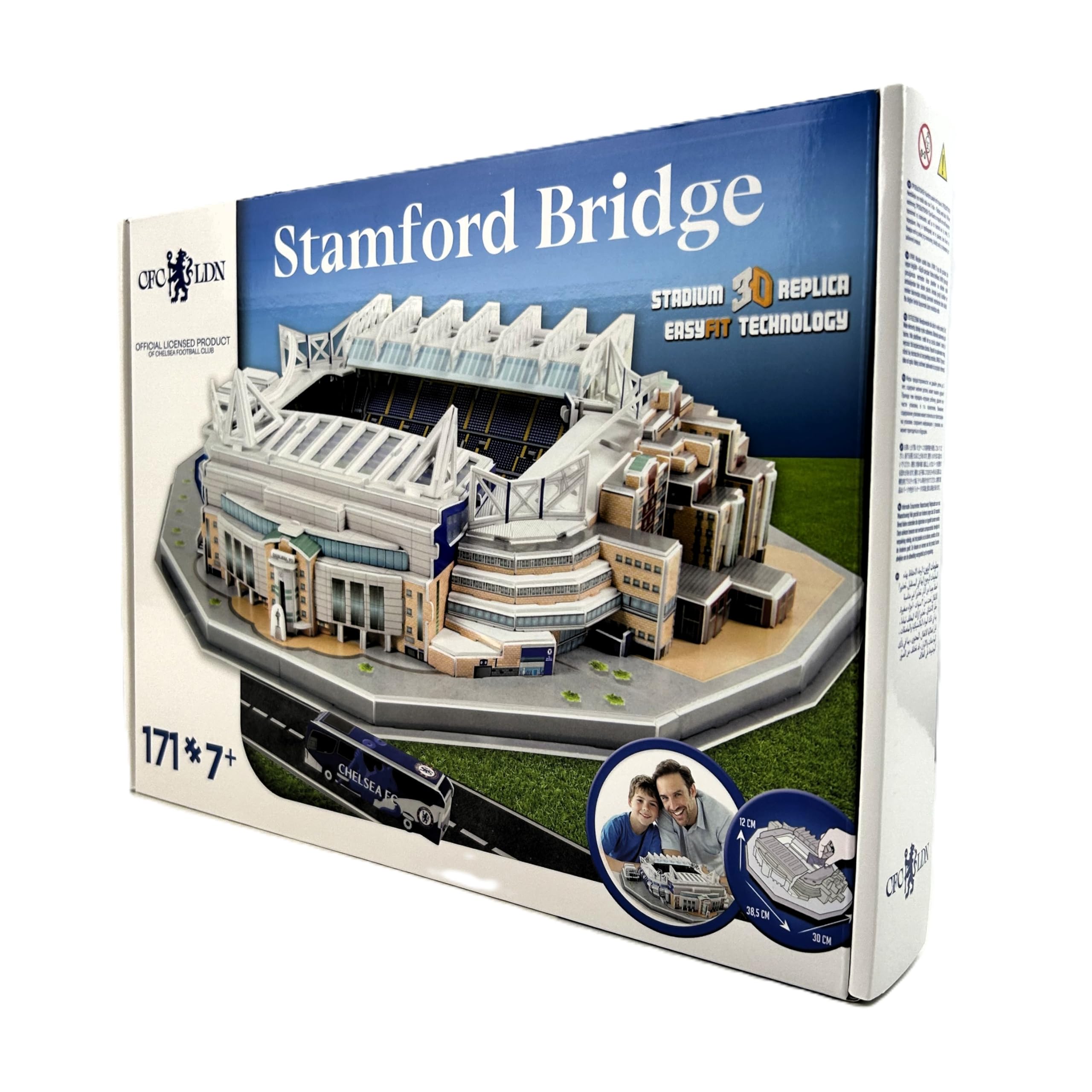 NANOSTAND Dispersa Chelsea Football Club Stamford Puzzle - Multicoloured, One Size PLG3725