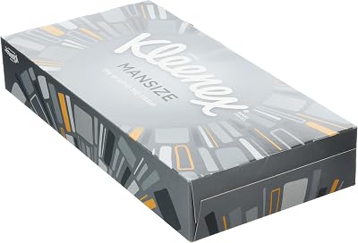 Kleenex Mansize Tissues 6 x 90 Pack Brand New Sealed
