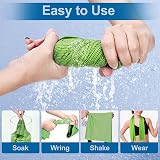 Sukeen Cooling Towel 4 Pack 40x12 Cooling Towels for Sports Golf Gym view 3
