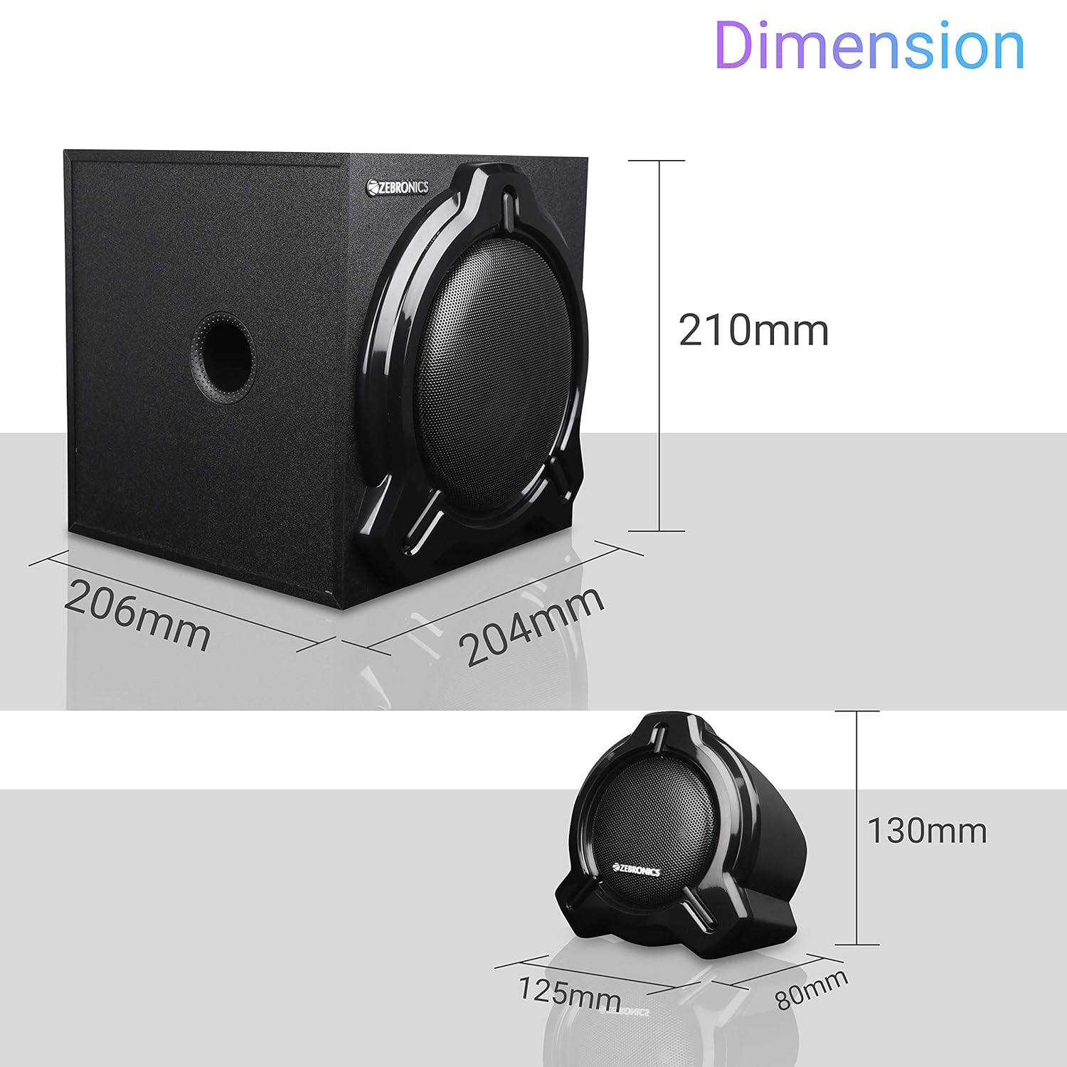 zebronics electro 4.1 speakers