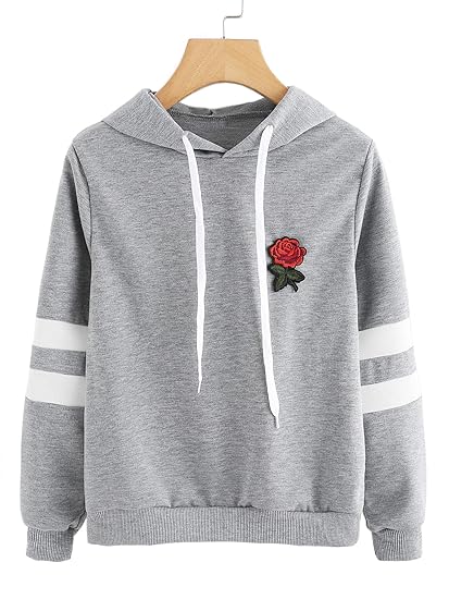 rose sweatshirt womens