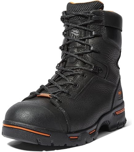 Amazon.com | Timberland PRO Mens 8 Black Direct Attach  display picture 1