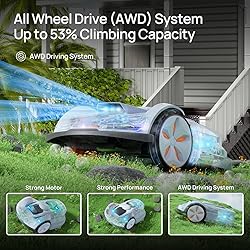 SUNSEEKER X7 Wireless Robot Lawn Mower 0.75