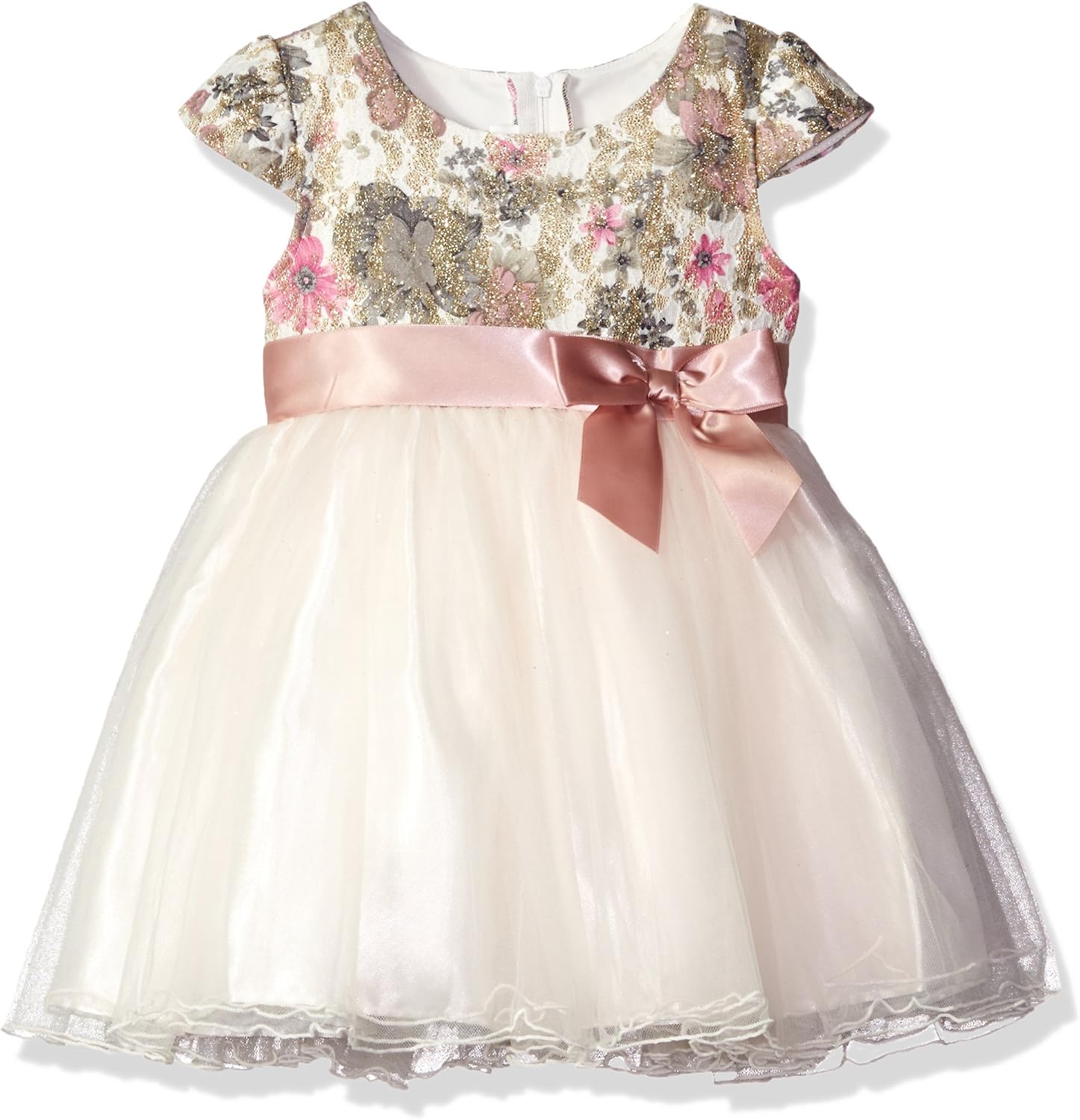 bonnie jean short sleeve party dress